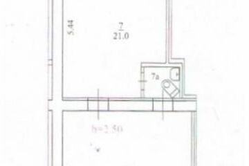 Помещение своб.назн., 52,9 м², 1/5 эт.