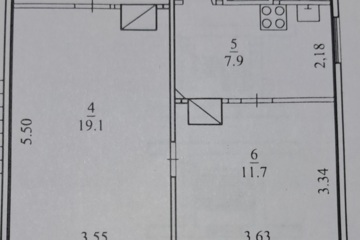2-к квартира, 47,2 м², 2/2 эт.